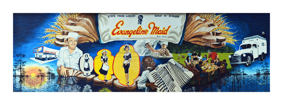 Evangeline Maid Bread Centinial Mural (border)