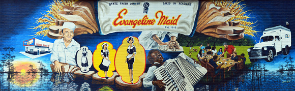 Evangeline Maid Bread Centinial Mural